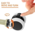 thumbnail image 2 of Phenofice Castors For Furniture Plastic Multi Round Swivel Caster Wheels, 2 of 8
