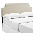 thumbnail image 7 of Modway Laura Queen Upholstered Polyester Fabric Headboard in Beige, 7 of 7