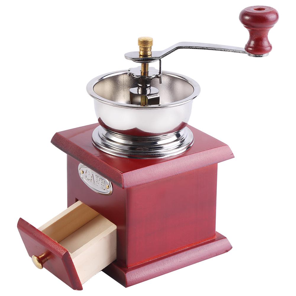 OTVIAP Hand Coffee Mill Grinder,1Pcs Retro Design Coffee Bean Hand