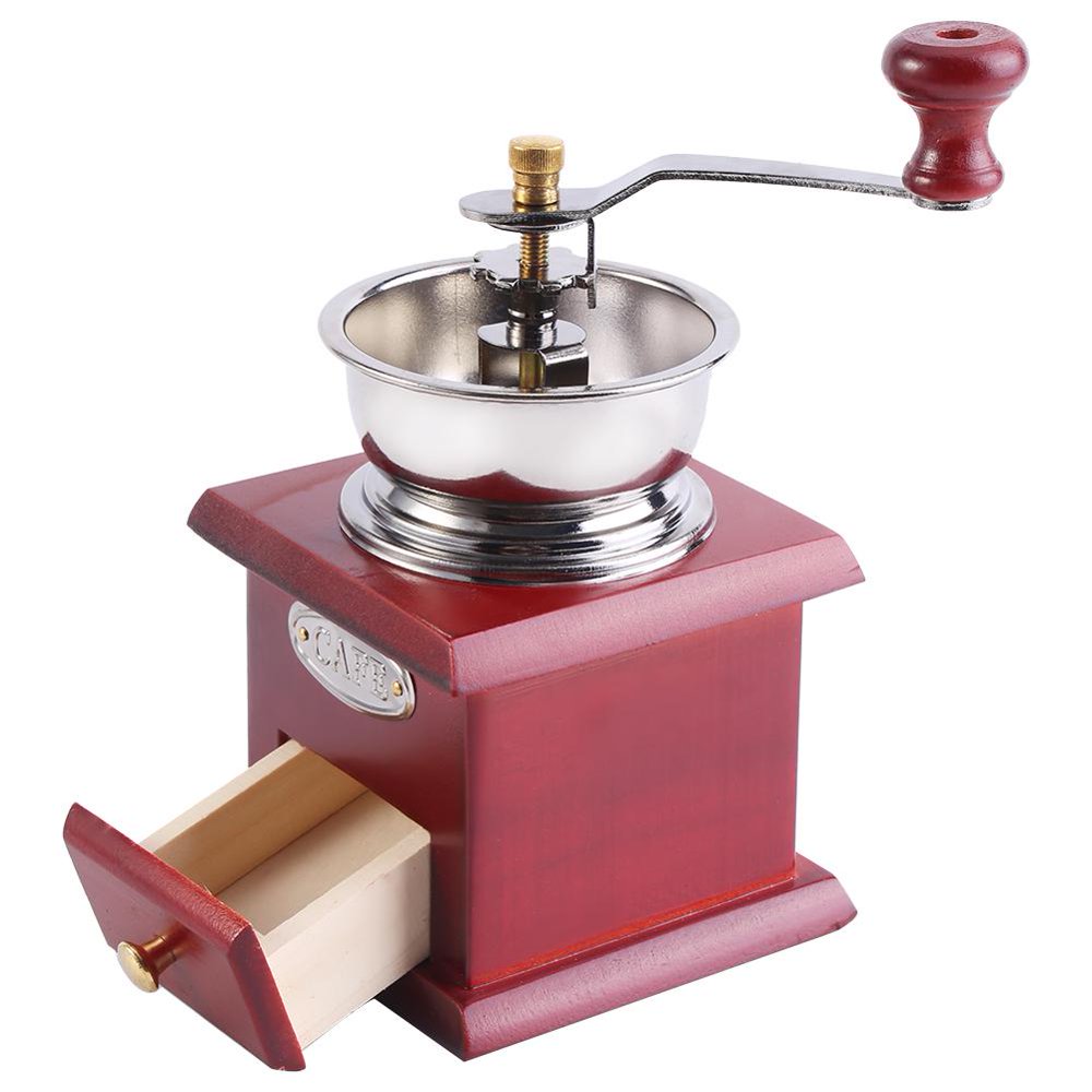 OTVIAP Hand Coffee Mill Grinder,1Pcs Retro Design Coffee Bean Hand
