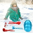 thumbnail image 4 of Fiudx Herramienta para Hacer Clips de Nieve para Hacer Plantillas de Arena y Nieve con Forma de Nieve, Kit de Juguetes de Nieve de Invierno, 4 of 5