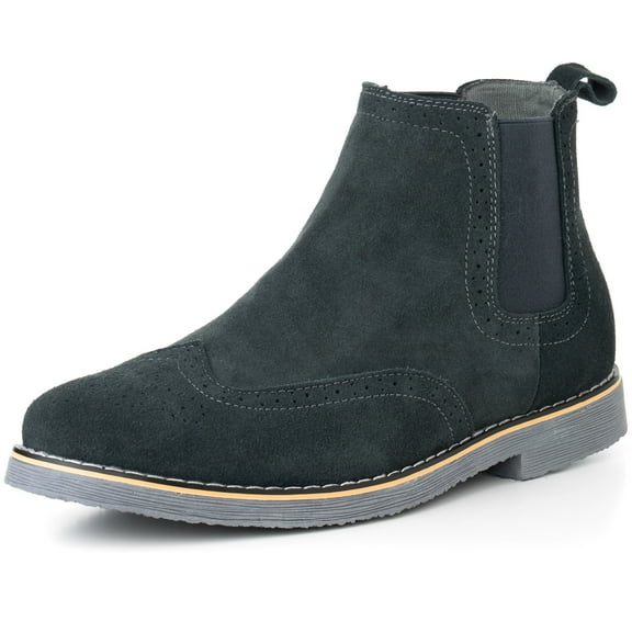 Alpine Swiss Men’s Suede Chelsea Boots