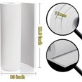 thumbnail image 6 of White Foam Sheets Roll, Premium Halloween Cosplay EVA Foam Sheet, 12mm Thick 13.9"x39",High Density 86kg/m3 for Cosplay Costume, Crafts, DIY Projects, 6 of 6