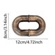 thumbnail image 3 of Simulation Iron Chain Pet Leash for Small to Medium Dogs Light in Weight False Iron Chain Dog Leash Short Video Props ancient silver, 3 of 4