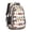 Fireman and Shield, variant on Fireman and Hose Orange Pattern Cute School Backpack Bag with Padded Back and Adjustable Shoulder Straps 16.9 X 12.6 X 5.9 Inches