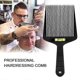 thumbnail image 1 of Hair Cutting Flat Comb Men Barber Clipper Flattoper Comb, 1 of 5