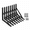 8 Pack-Black-14''x10'', variant on 12 Pack-White 22''x12'' Heavy Duty Metal Shelf Support Brackets with Screws