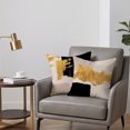 thumbnail image 4 of Double Sided Polyester Throw Pillow Cover 45x45cm, Soft Smooth Cushion Case with Hidden Zipper, Cozy Decorative Pillowcase for Couch Sofa Bedroom Living Room, Machine Washable, Style B, 4 of 4