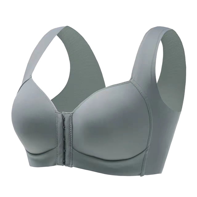 B91xZ Womens Bras Seamless Textured Triangle Bralette,Gray 34
