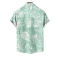 thumbnail image 6 of Mens Short Sleeve Button up Beach Shirt T-Shirts Graphic Summer Shirts for Big Men Mens Shirts Casual Stylish Summer my orders, 6 of 6