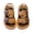 1Coffee, variant on Mostsola Kids Sandals Soft Sole Boys Girls Slip on Flat Slides Kids Casual Summer Beach Shoes