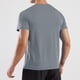 thumbnail image 4 of pstuiky Mangas cortas para hombre, Camisa informal de malla con agujeros, ventilación, cremallera y solapa de manga corta para hombre, color liso ropa de hombre s, 4 of 9