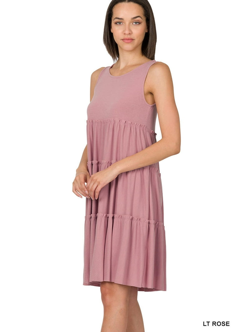 jersey vest dress Flint Jersey Vest Dress — Grey Marl – La Garçonne main image 0