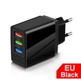 thumbnail image 2 of European USB Charger, 55W European Travel Plug Adapter 3-Port Fast Charger Type C Wall Charger USA to Europe Plug Adaptor for iPhone 17 16 15 14 13 12 11 Pro Max X 8, Galaxy, Android, 2 of 5