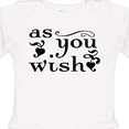 thumbnail image 4 of Inktastic As You Wish Boys or Girls Long Sleeve Baby Bodysuit, 4 of 5