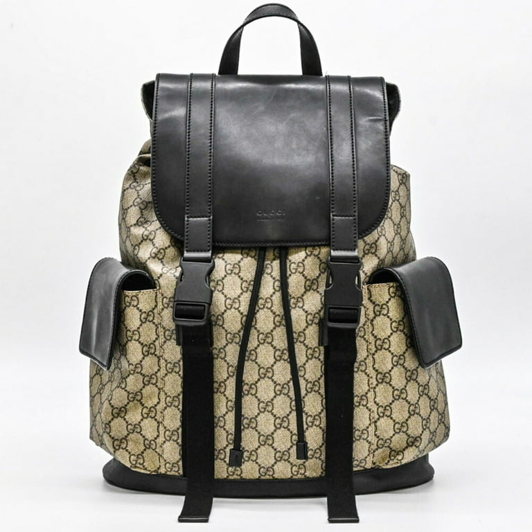 GUCCI グッチ リュックサック GGスプリーム バックパック 450958 GUCCI（グッチ）の「GUCCIグッチ450958☆GGスプリーム☆ベージュ