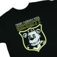 thumbnail image 4 of Five Nights At Freddy's Boys' Shirt Freddy Fazbear's Pizza Security Graphic Print Crewneck Tee, 4 of 5
