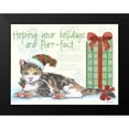 thumbnail image 2 of Phillips, Anita 14x12 Black Modern Framed Museum Art Print Titled - Purrfect Holidays, 2 of 5