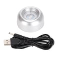 thumbnail image 1 of Rdeghly LED Light Base Silver Elf Colorful Lamp Luminous Holder Crystal Ball Display Stand,Light Base,Lamp Base, 1 of 11