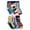 Multi, variant on Jefferies Socks Boys Stripe Multicolor Pattern Dress Crew Socks 6 Pair Pack