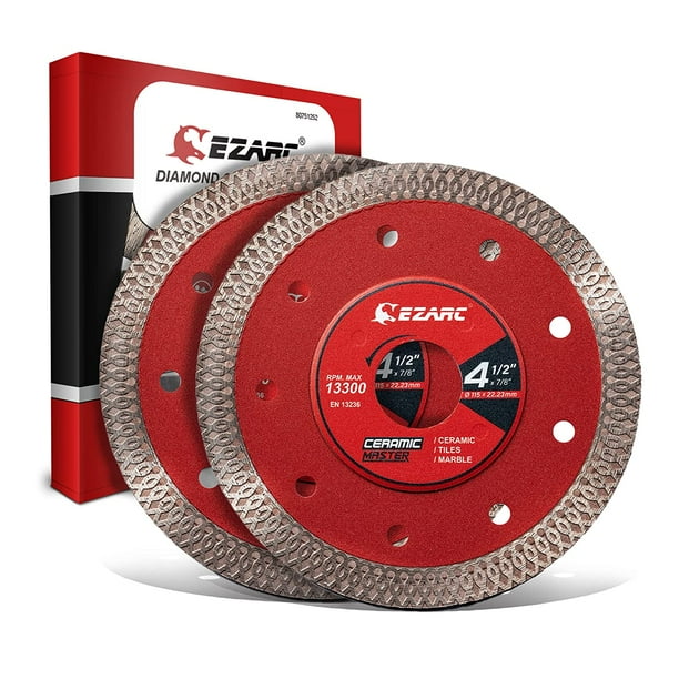 EZARC 41/2 inch Diamond Blade, Super Thin Diamond Saw Blades for Angle