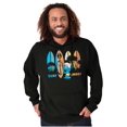 thumbnail image 5 of The Smurfs Surf Beach Vacation Hoodie Sweatshirt Women Men Brisco Brands S, 5 of 6