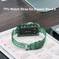 thumbnail image 1 of Kuymtek Correa transparente de TPU para HUAWEI HONOR Band 6 Soft Wristband Belt (Verde), 1 of 9