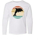 thumbnail image 3 of Inktastic Dolphin Cute Beach and Vacation Long Sleeve Youth T-Shirt, 3 of 5