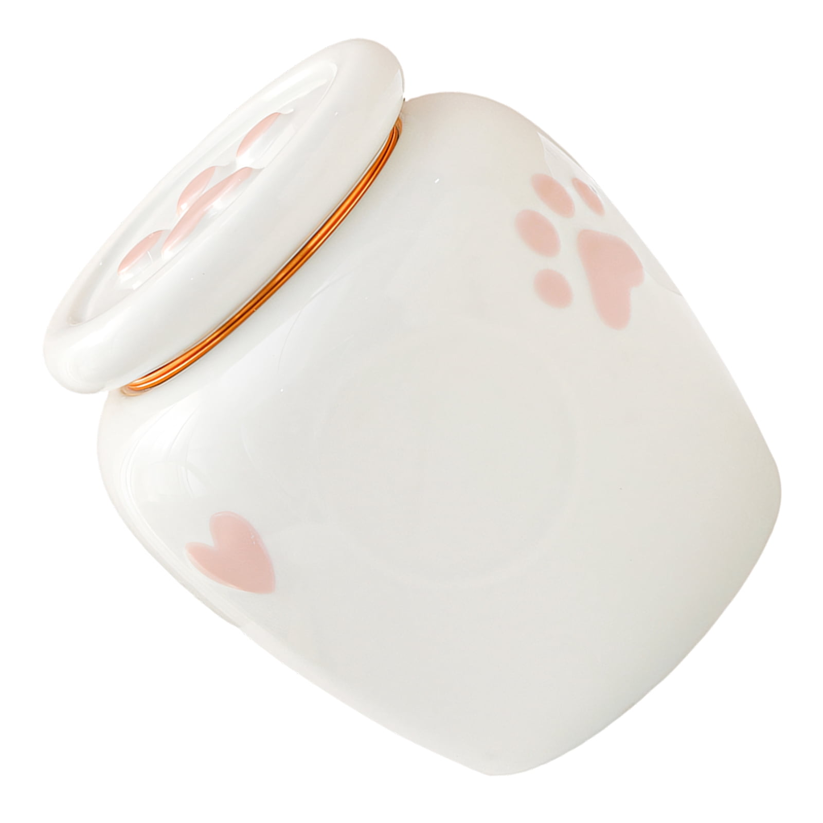 Handcrafte Ceramic Pet Urn Waterproofs for Ashes Memorial Display Home or Garden Suitable