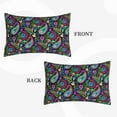 thumbnail image 2 of Honeii Watercolor Floral Paisley Decorative Throw Pillow Case - Elevate Your Couch, Sofa, or Bed with Stylish Home Decor, Perfect Gift Idea-16"x24", 2 of 6