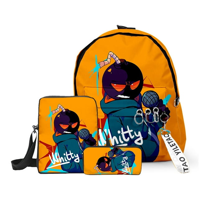Set de mochilas Anime School Fridays Nights de 3 piezas para niños