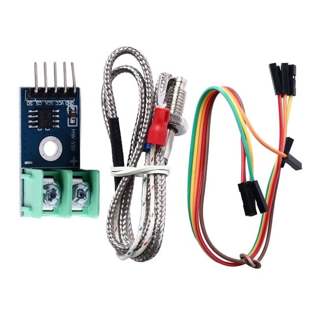 Conjunto de sensor de temperatura de termopar tipo K multifuncional y módulo MAX6675