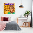 thumbnail image 2 of Stupell Industries Ambitious Funny Quote Bold Floral Pattern Background Graphic Art Gallery-Wrapped Canvas Print Wall Art, 30x30, by Lynnda Rakos, 2 of 6