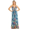 thumbnail image 5 of Sakkas Lizi 2025 Womens Maxi High-low Halter Handkerchief Long Dress Beach Party - 610 - One Size, 5 of 5
