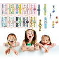 thumbnail image 3 of Toys Clearance 2023! CWCWFHZH Kids Sticker Set Cute Watch Dinosaur Face Sticker Toys Car, 3 of 6