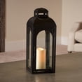 thumbnail image 2 of Smart Solar 84045-Lc 17 Matte Black Moreno Led Candle Lantern, 2 of 5