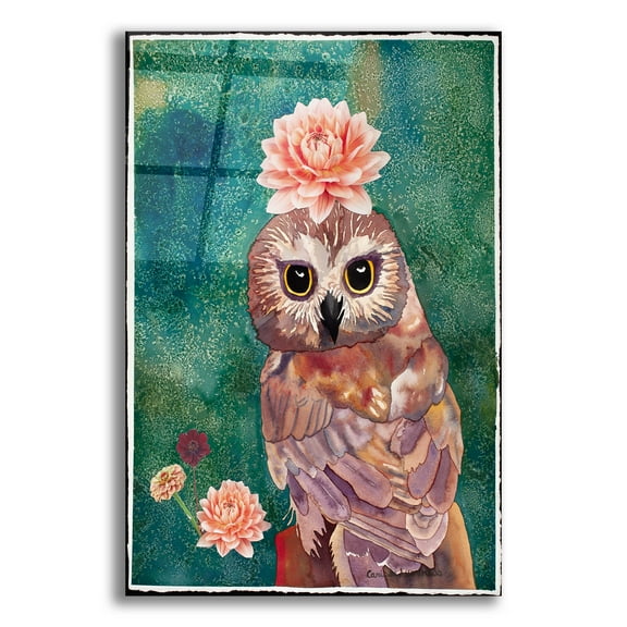 Epic Art 'Cherished' by Carissa Luminess, Acrylic Glass Wall Art, 16"x24"