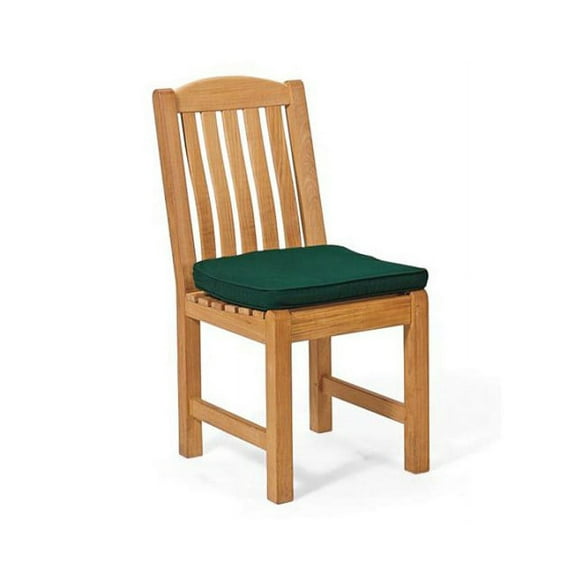 Devon Armless Solo / Single Dining Chair Outdoor Patio Grade-A Teak Wood WholesaleTeak #WMDCALDV