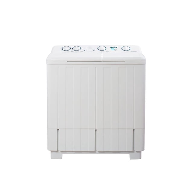 Lavadora semiautomática Winia de 2 tinas 15 kg Con diseño en color blanco DWM-K300PW