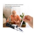 thumbnail image 2 of Alcohol Refractometer 0-80% For Spirits Tester Alcohol Meter Handheld Alcoholometer Brewing Liquor, 2 of 5
