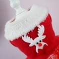 thumbnail image 5 of Naiyafly Christmas Dog Dress Holiday Party Outfits for Dogs Haloween Pet Cat Skirt Puppy Dress, 5 of 6