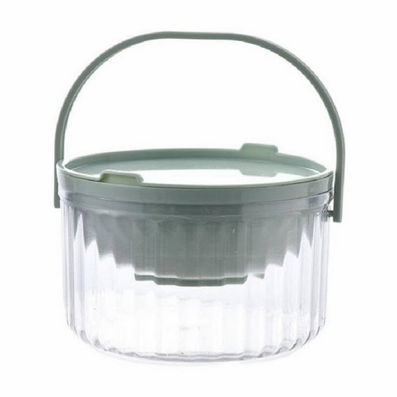 Insulated Serving Bowl Insulated Serving Bowl with Lid, Double-Wall Chilled Dish for Salads, Pasta & Fruits, Keeps Food Cold 3+ Hours, Perfect for Parties & Catering Green