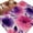DeepPink Purple Beige, variant on Watercolor Floral Area Rugs 3'x5', Washable Small Throw Rugs for Living Room Bedroom, Spring Flowers Botanical Vintage Indoor Outdoor Rug Non-Slip Low Pile Carpet Runner Reversible Floor Mats