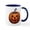 White/Navy Inside, variant on CafePress - Jack O Lantern Mugs - 11 oz Ceramic Mug - Novelty Coffee Tea Cup