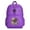 Purple, variant on - PD Moreno's Dog & Rabbit - Cute School Travel Backpack
