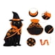 thumbnail image 2 of 2 Piece Set Cat Halloween Costume Pet Halloween Costumes for Cats and Puppy Superman Cosplay Costume for Small Dogs Holiday Clothes for Black Night Bl, 2 of 5