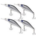 thumbnail image 1 of 4 unids/lote señuelos de pesca 8 5 CM/8G cebos artificiales abordar 3D ojos de pez anzuelos Hugtrwg Para estrenar, 1 of 6