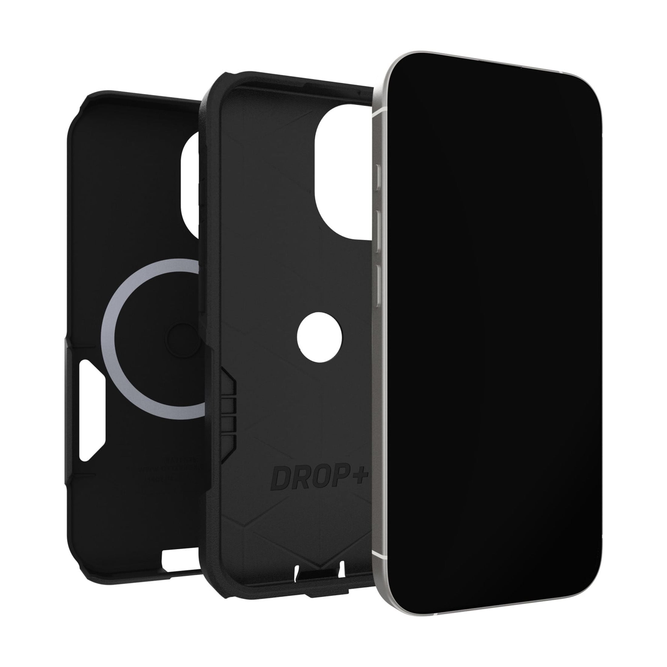 OtterBox Commuter Series Case with MagSafe and Camera Control for Apple iPhone 17 - Black