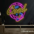 thumbnail image 4 of Glowneon Just Cool It Neon Sign, Shoes Shop Led Sign, Shoe Shop Sign, 4 of 4