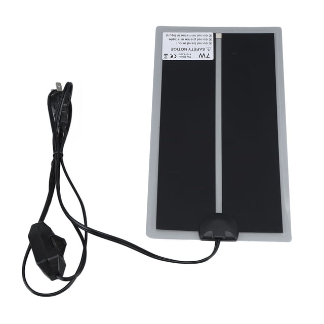 Reptile Terrarium Heat Pad Rapid Heating US Plug 110 to 120V Waterproof Adjustable Temperature Electrical Pet Mat for Pets